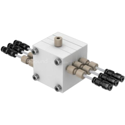 H-type exchangeable membrane flow electrolytic cell Plexiglass