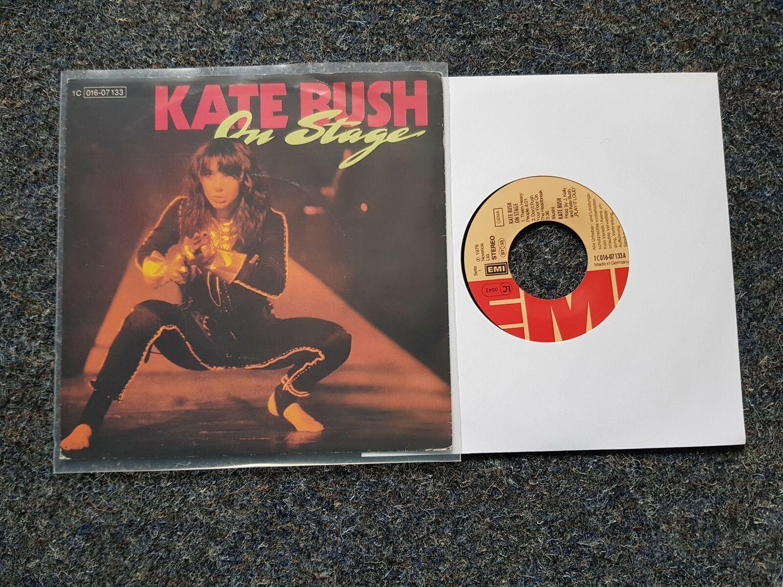 7"" EP Single Vinyl Kate Bush - On stage GERMANY/ Them heavy people