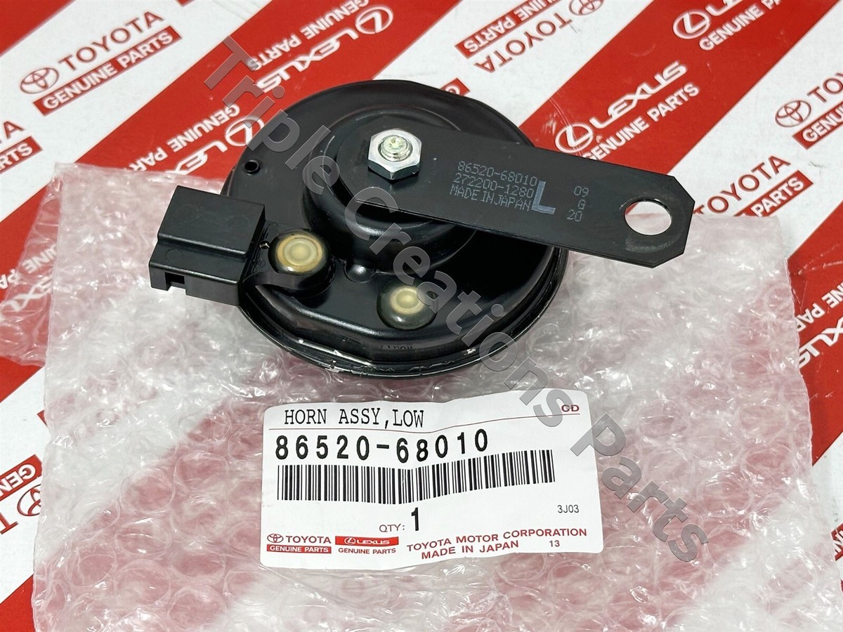 Toyota Genuine 86520-68010 Horn Assy Low Pitched 8652068010 OEM | eBay