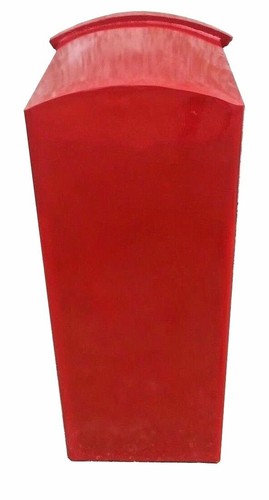 GR Post Box Cast Iron Postal Box Red British Mailbox LARGE Floor Mounting - Picture 2 of 4