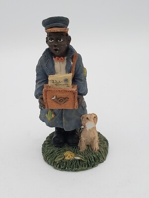 Postman /Singer some chips Polystone resin