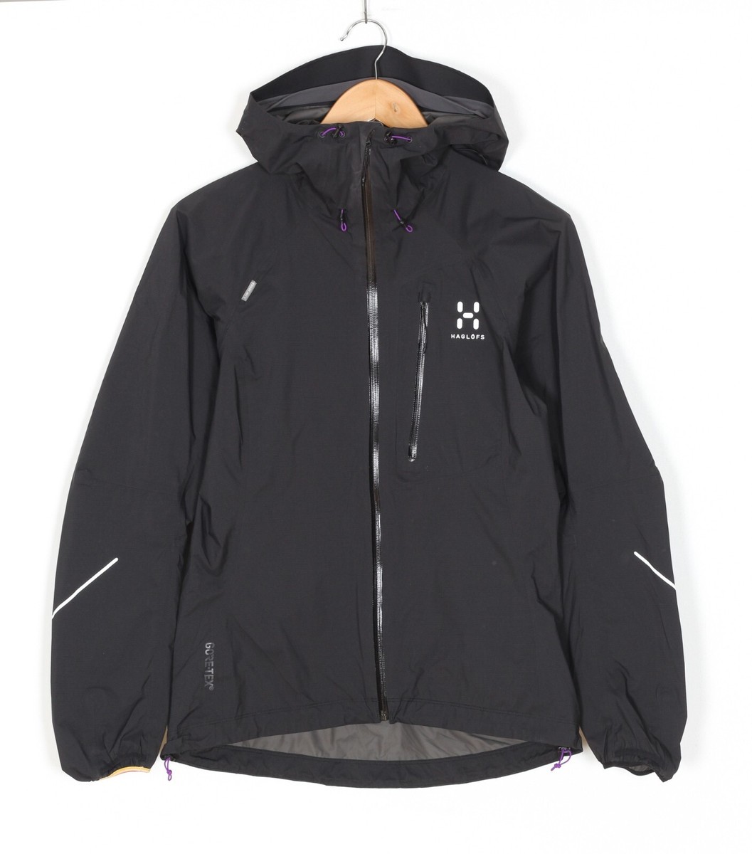 HAGLOFS LIM III GORE-TEX Hooded Jacket Women Size S Lightweight