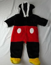 Disney Mickey Mouse Baby Costume Sweater One Piece Size 9-12M