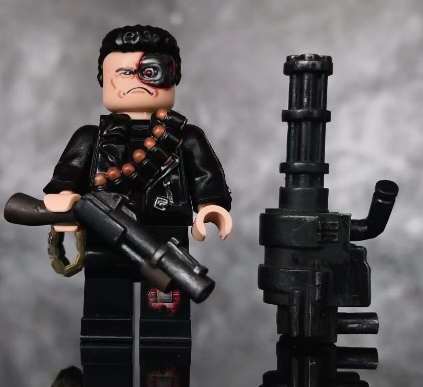 custom minifig third party mj The Terminator UK