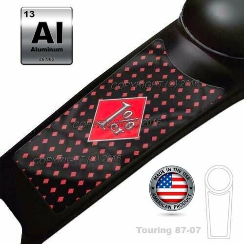 Metal 8707 Touring Gas Tank Console Insert For Harley 1er Percent