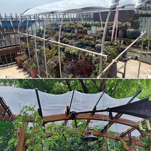 Wasserdichte Transparente Plane mit Ösen Schutzplane Anlage Folie Klare Garten ~ - Bild 20 von 85
