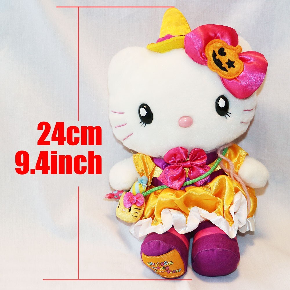 USJ JAPAN HELLO KITTY Plush Toy Halloween 2013 L/E Sanrio