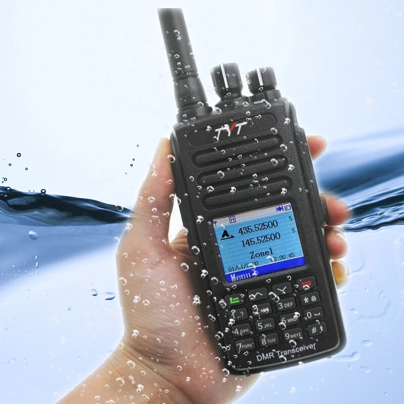 TYT MD-UV390 IP67 Waterproof DMR Digital Funkgeräte Dual Band Walkie Talkies - Bild 4 von 4
