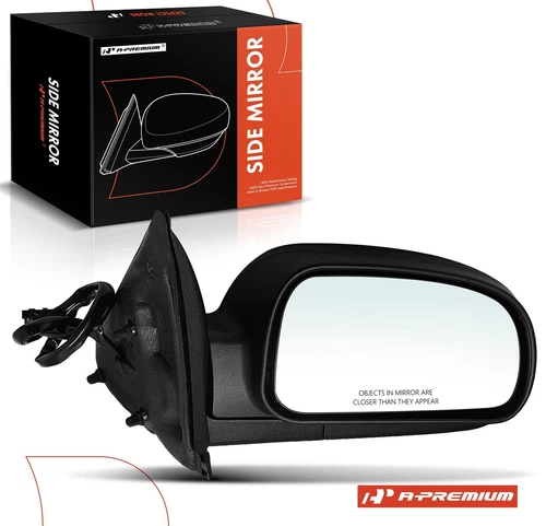 Passenger Side w/Heated Power Mirror for Chevy Trailblazer GMC Envoy Oldsmobile