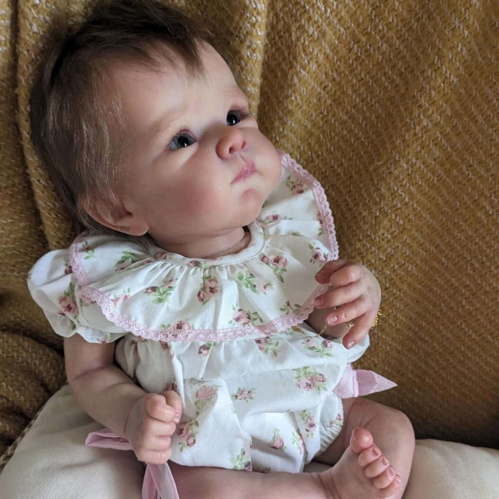 Adorable Reborn Baby Dolls 18" Chubby Soft Cloth Baby Poseable Realistic Newborn