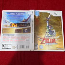 Nintendo The Legend of Zelda: Skyward Sword Wii Complete w/ Manual E10+ NTSC-U/C
