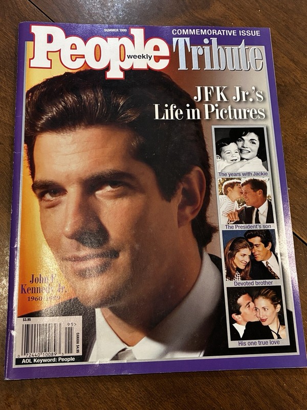 John F Kennedy Jr Tribute Commemorative Issue People Magazine 1999 JFK No Label