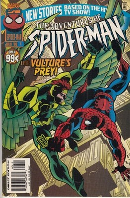 The Adventures of SpiderMan Nr 4 Marvel 1996 mit Island Twists Beilage