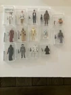 1977 Vintage Star Wars Orig. 12 Figs. Set  All AFA Graded 80+Bonus Fett + Yoda