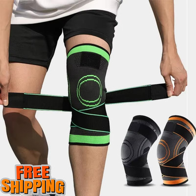 Knee Sleeve Compression Brace Support For Sport Joint Pain Arthritis Relief