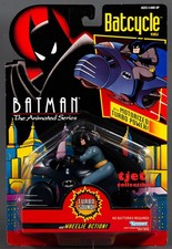 Kenner Batman The Animated Series Batcycle Wheelie Action 1992 New