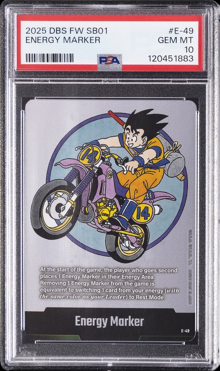 DRAGON BALL SUPER CARD GAME FUSION WORLD MANGA BOOSTER 01 ENERGY