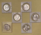 ONE 1962-D Silver Franklin Half Dollar 90% Silver -Uncirculated-SIX AVAILABLE