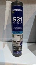 Bostik Pro S31 Sanitary Silicone 310ml Clear, Pack of 12
