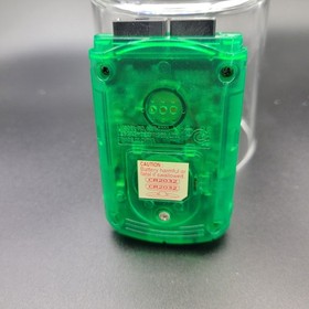 Dreamcast Translucent Green VMU Works , No Cap