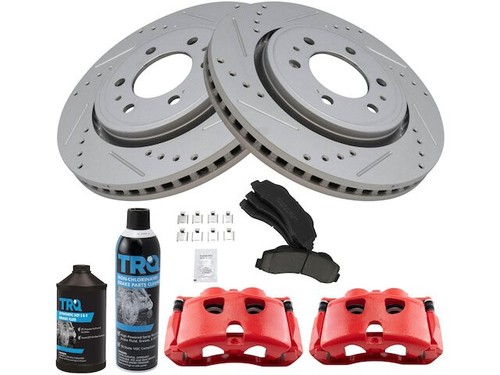 For 2010-2011 Ford F150 Brake Pad Rotor and Caliper Set Front 22697SSGS