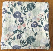 Aden  Anais Baby Swaddle Blanket Blue  Pink Floral