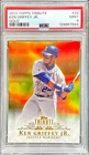 2013 Topps Tribute KEN GRIFFEY JR GOLD REFRACTOR (8/25) HOLO SSP PSA 9🔥RARE🔥
