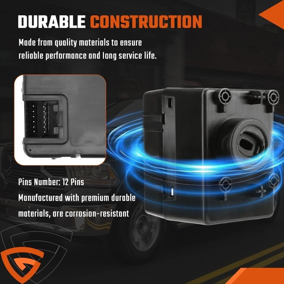 for 2009-15 Dodge Ram 1500 WIN Module Wireless Ignition Node Programmed w/ Keys - Imagen 3 de 4