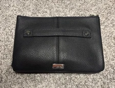 Thirty-One Black Beauty Snake Jewell Street Style Crossbody Purse Bag NWT