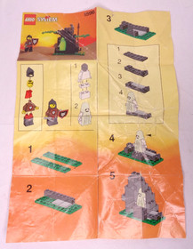 LEGO Castle 'Ghostly Hideout' 1596 Instruction Manual Book Only Vintage 1993