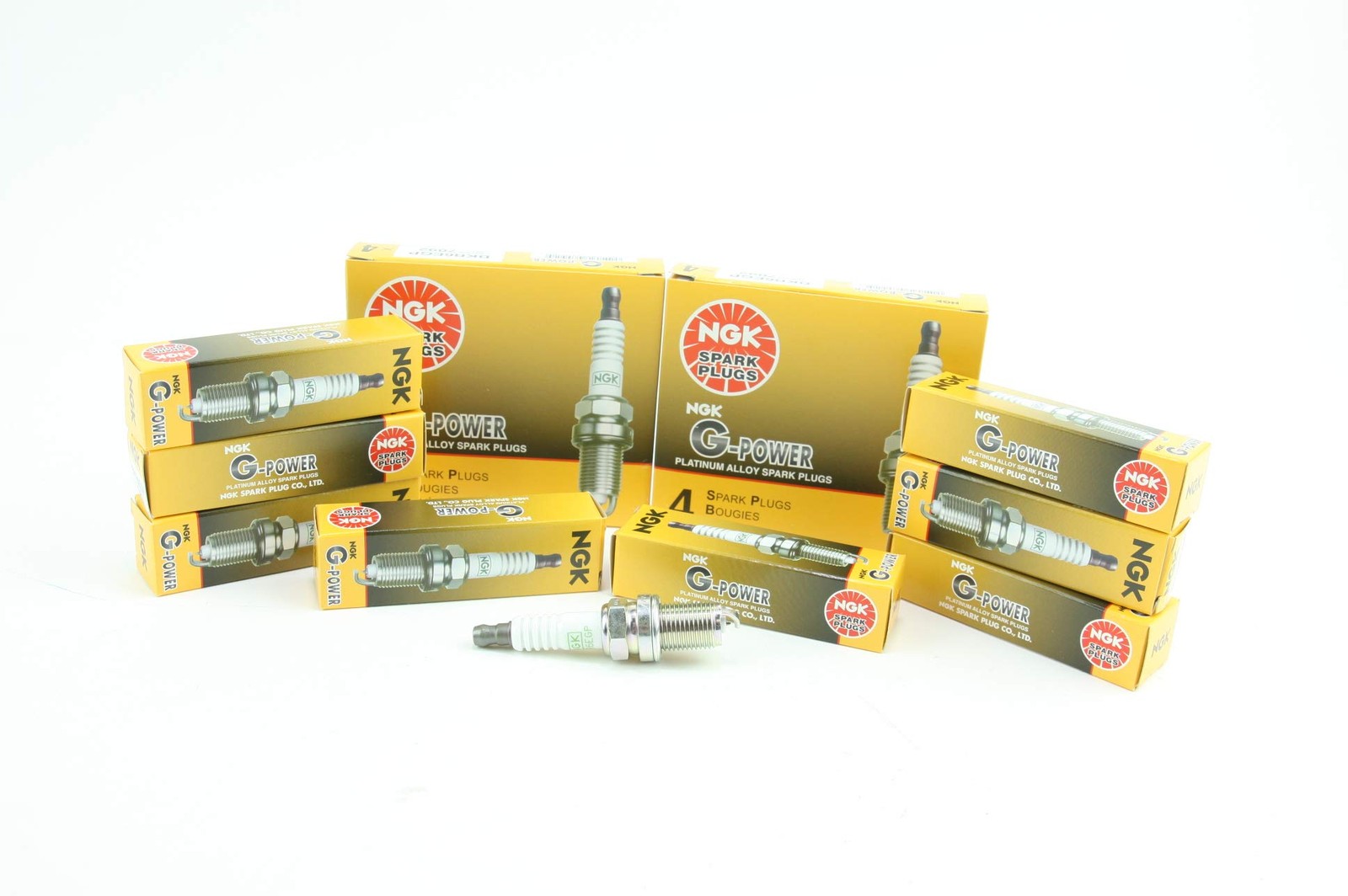 NGK 7092 BKR6EGP G-Power Spark Plug 8 Pack 