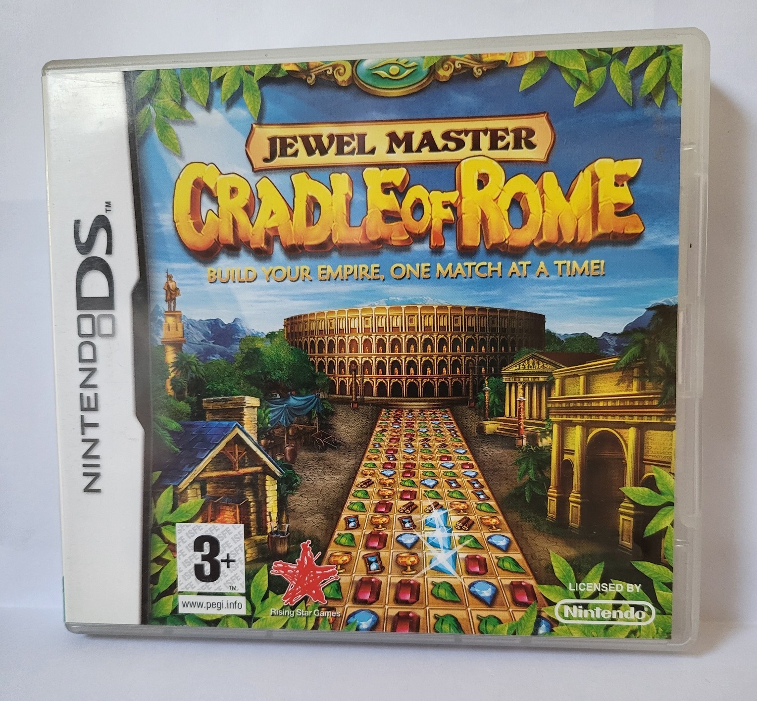Cradle Of Rome - City Building Jewel Puzzle Kids Nintendo DS Game - UK PEGI 3