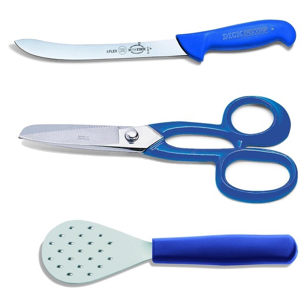 Fr. Dick Angler-Set 3-Tlg Fischfiletier-Anglermesser & Flossenschere & Schupper-image