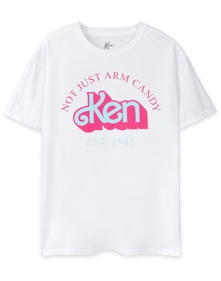 Barbie Weiß Ken Arm Candy Retro Kurzärmeliges T-Shirt Männer