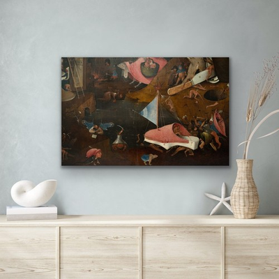 #ad quot; Hieronymus Bosch 1450 1516 quot;Vintage Canvas Wall Art Picture Print $32.99
