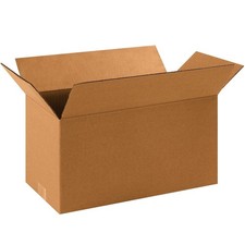 25 Shipping Boxes 16"L x 8"W x 8"H, Corrugated Cardboard, Moving, Storage
