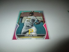 Carlson Reed 2023 1st Bowman Draft Aqua Pink Gradient #BD-11 /199