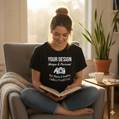 Personalisierte T-Shirts Damen UK personalisiert mit beliebigem Text und Foto individuell Top
