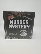 Murder Mystery "Murder on the Moon" Game Set New Ages 12 