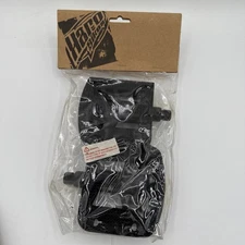 NOS HARO MID School BMX Black Pedals, 9/16” 1997 New In Package Platform