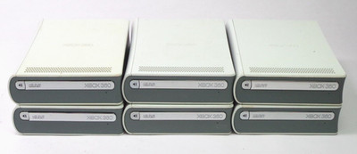 Lot of 6 Microsoft Xbox 360 X809507-006 Wxternal HD DVD Players AS IS UNTESTED