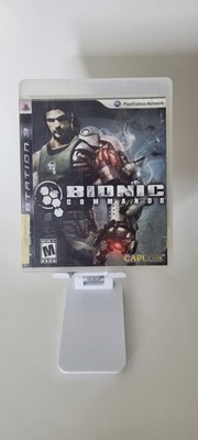 Capcom Bionic Commando Sony PlayStation 3 Manual Included Multiplayer Action