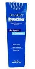 OCuSOFT HypoChlor Solution for Eyelids/Eyelashes, 2oz (1 Pack)