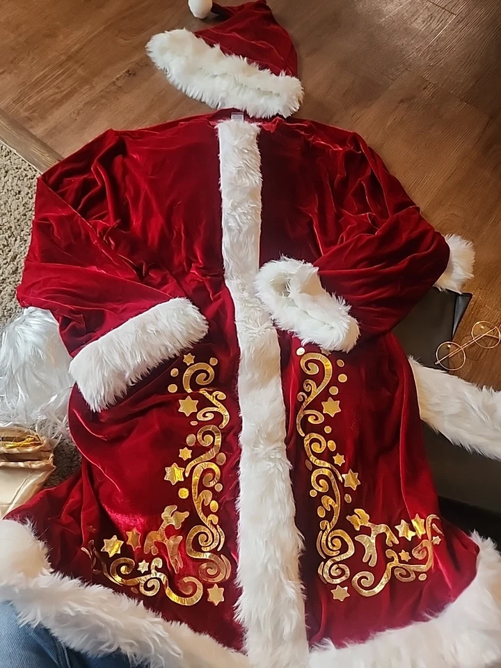 Premiere Santa Suit Size Large - Read Description - Image 3 of 4