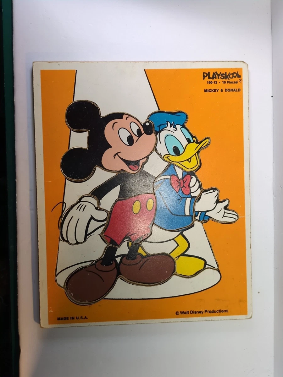 Playskool Mickey Mouse & Friends Vintage Puzzles for sale - eBay