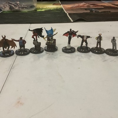 Hero Clix Batman Lot Of 8