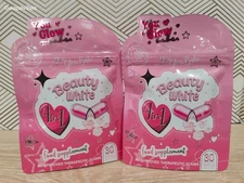 2 Packs You Glow Babe BEAUTY WHITE Glutathione Capsules, Japan Formula 60 count