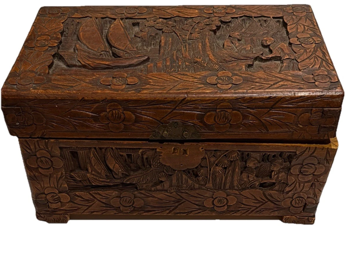 中国古董箱子| eBay