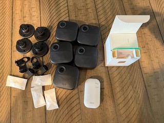 Blink Outdoor 4 Usado 5 cámaras y nuevo módulo de sincronización hardware de montaje seguridad