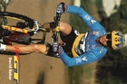 Picture Postcard- Cyclist, David Baker